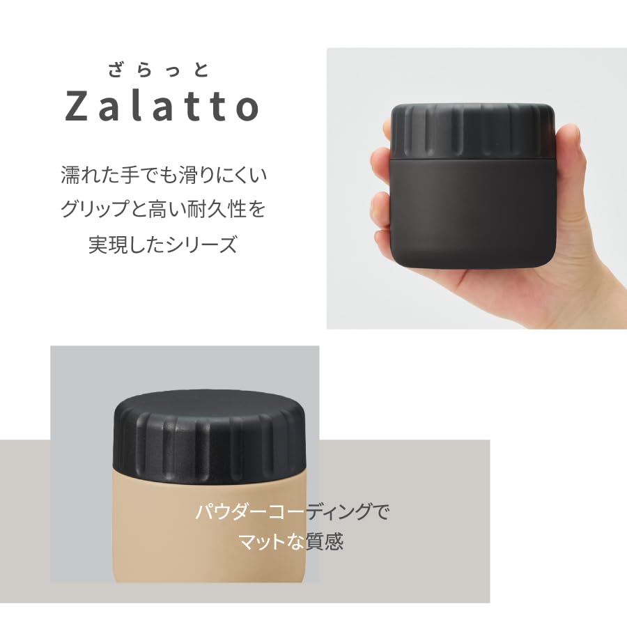 Zalatto Mini Soup Pot Vacuum Insulated Stainless Steel Lunch Box with Lid for Quick Outdoor and Day Gift Double-walled Cooking, Camping, Activities,