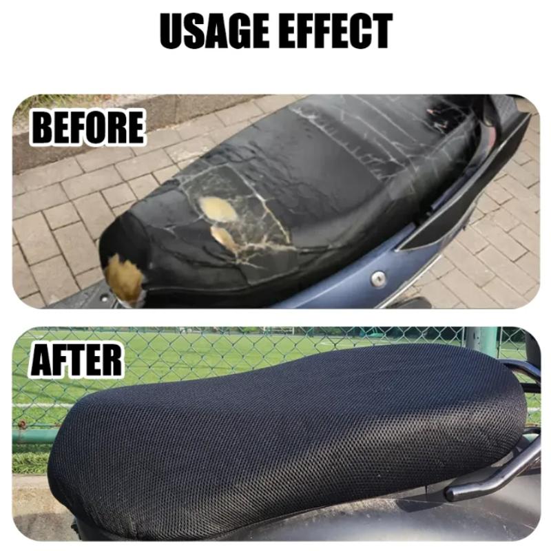 Motorcycle Seat Cover Waterproof Motorbike Scooter Seat Covers Universal Saddle-Cover Sun Protection Heat Insulation Cushion
