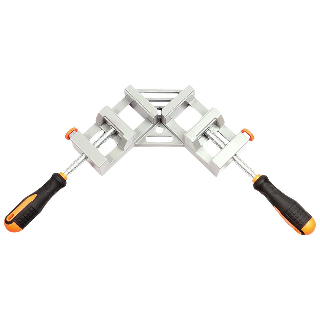 Right Angle 90 Degree Wood Clamps For Woodworking, With Adjustable Swing Jaw Aluminum Alloy Frame, For Welding, DIY