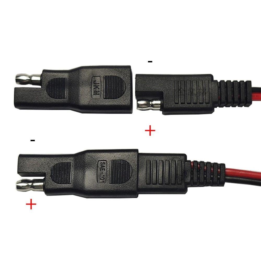 Reverse Cable Plug SAE To SAE SAE Connector Cord Quick Disconnect Cable Polarity Reverse Adapter