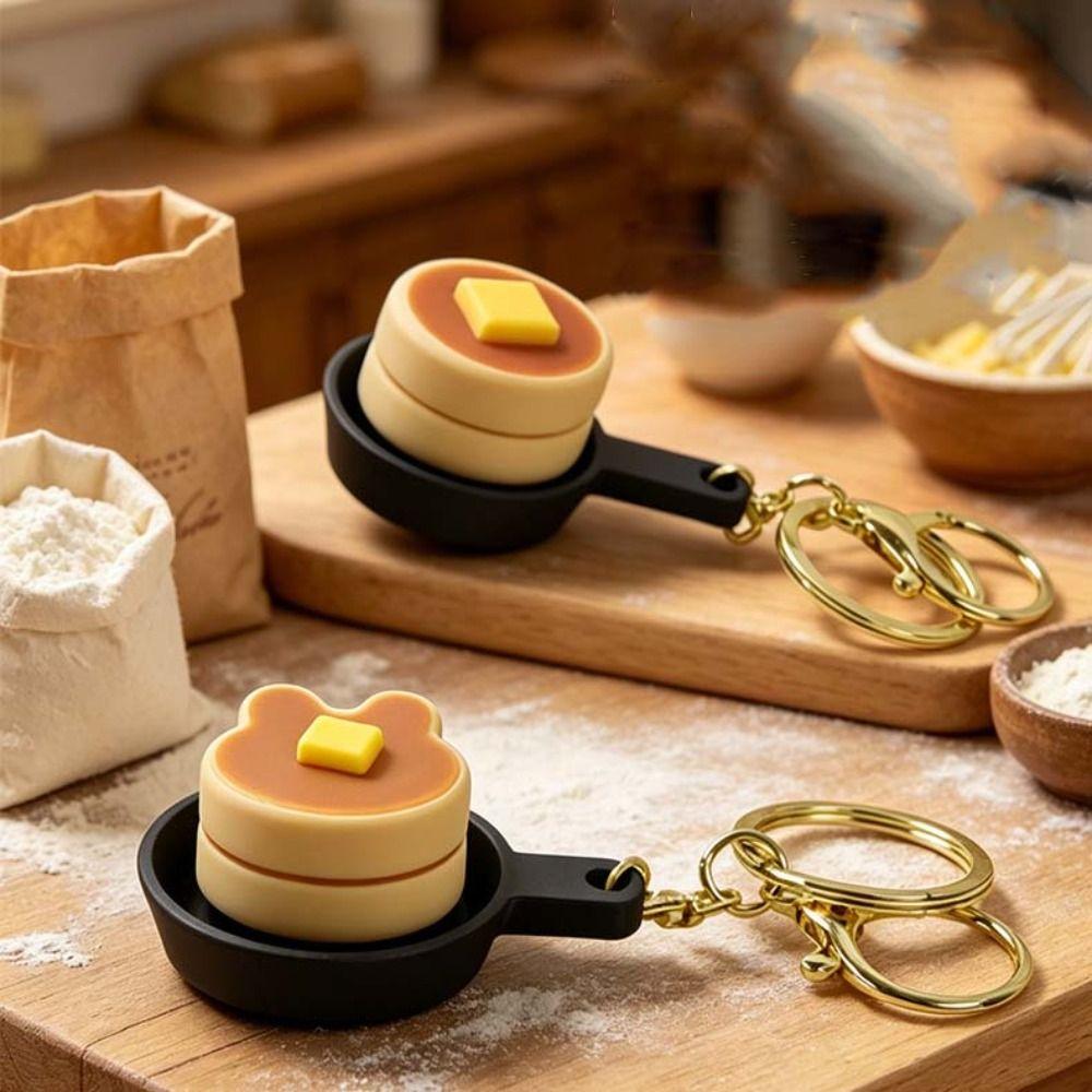 Mini Cartoon Cheesecake Pendant 3D Printed Keyboard Fidget Toy Kids Birthday Party