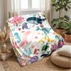 Ocean Life Adventure 45 Theme blanket Lightweight Warm Flannel Blanket Decorative Throw Blanket for Home Decoration