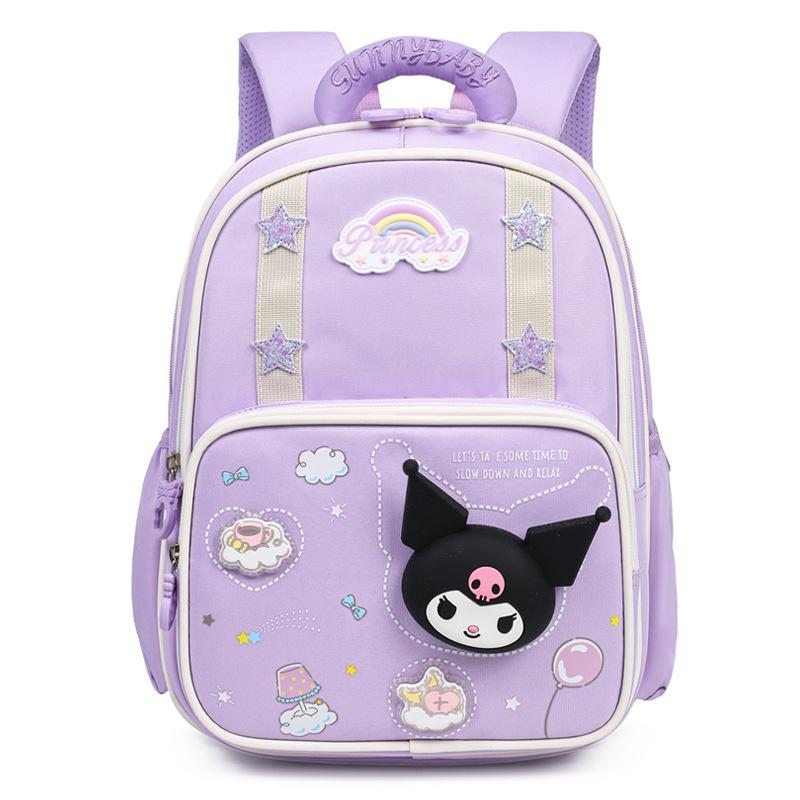 

New load-reducing spine protection schoolbag for female primary school students one to three girls backpack lightweight cartoon cute backpack