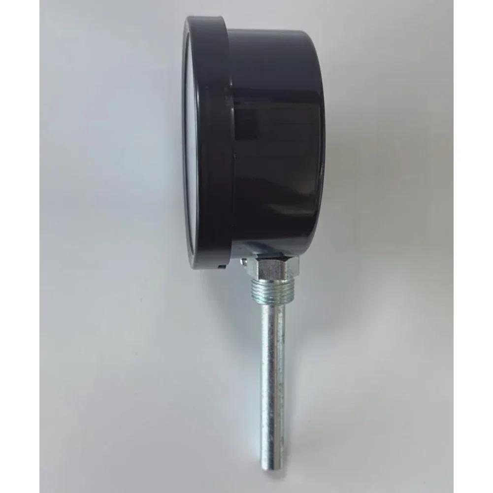 Hausheizung Bimetall-Thermometer Temperaturmesser Thermometerstab 9*100mm Hülse 12*110mm Edelstahlgehäuse