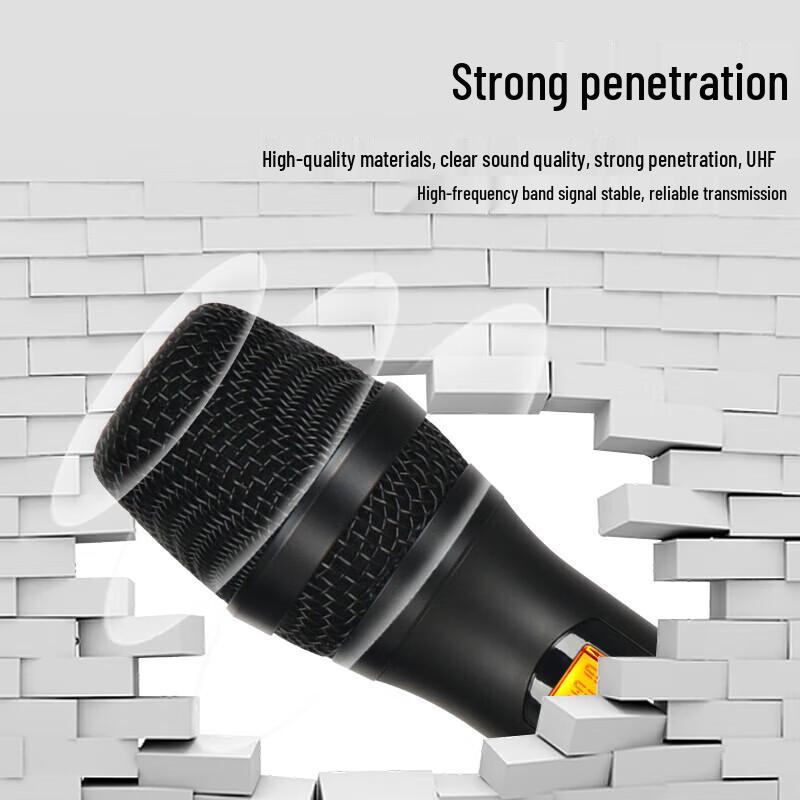 HuiDu U-9008 Professional Wireless Microphone System (CN Version)