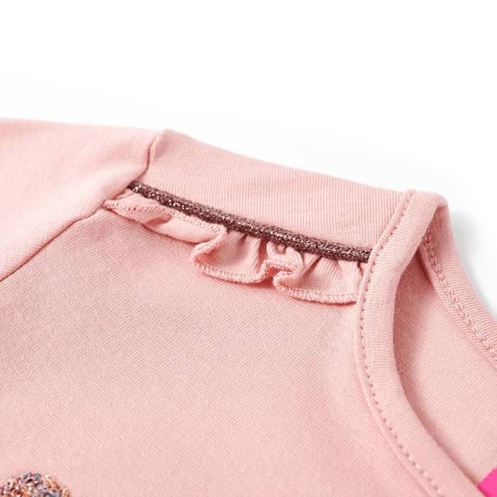 Kids' Long-sleeved T-shirt Light Pink 92/104/116/128/140