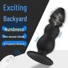 Wireless Silicone Vibrating Butt Plug - 10 Speeds for G-Spot and Anal Stimulation