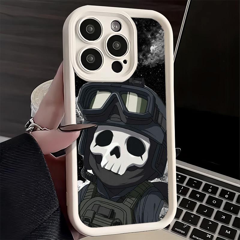 Phone Case for iPhone 17 Air 16E 15 16 Pro Max Counter Strike Cs Go Cover 14 Plus 13 12 Mini Soft Shell Silicone Fundas