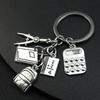 Compasses Geometry Keychain Calculator Student Keychain Math Formulas Keychain  Teachers' Day Gifts