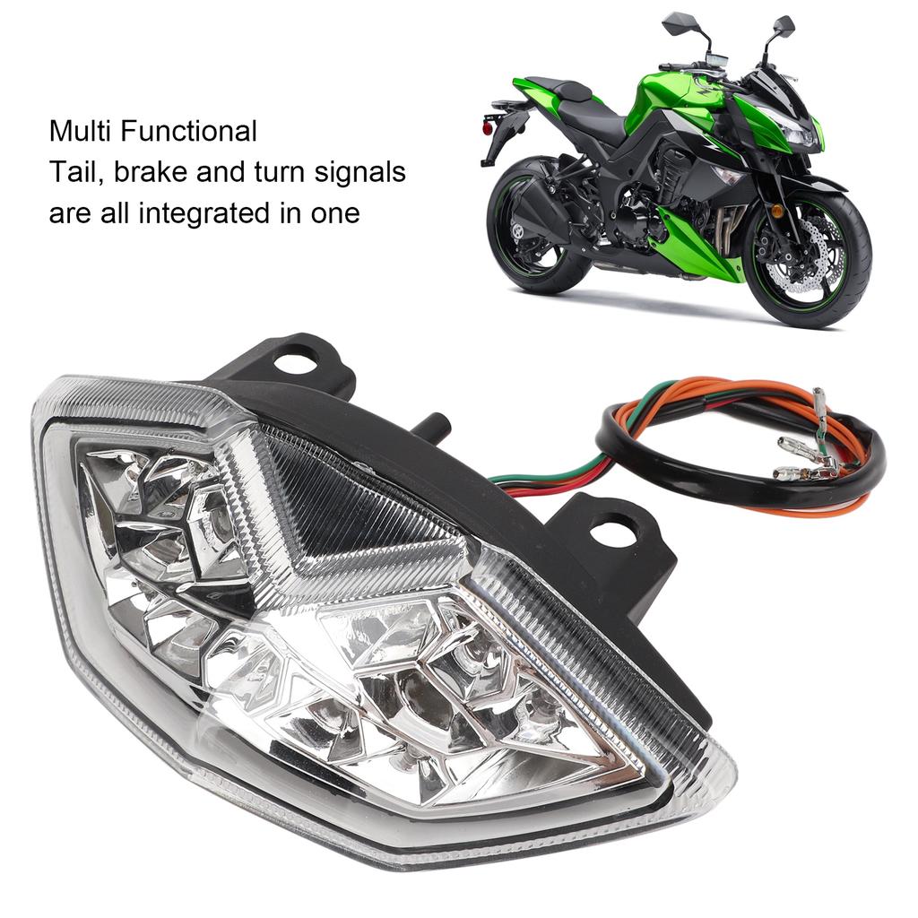 Motorcycle LED Tail Lamp IP67 Waterproof High Brightness Turn Signal Light Replacement for 1000 2010‑2013
