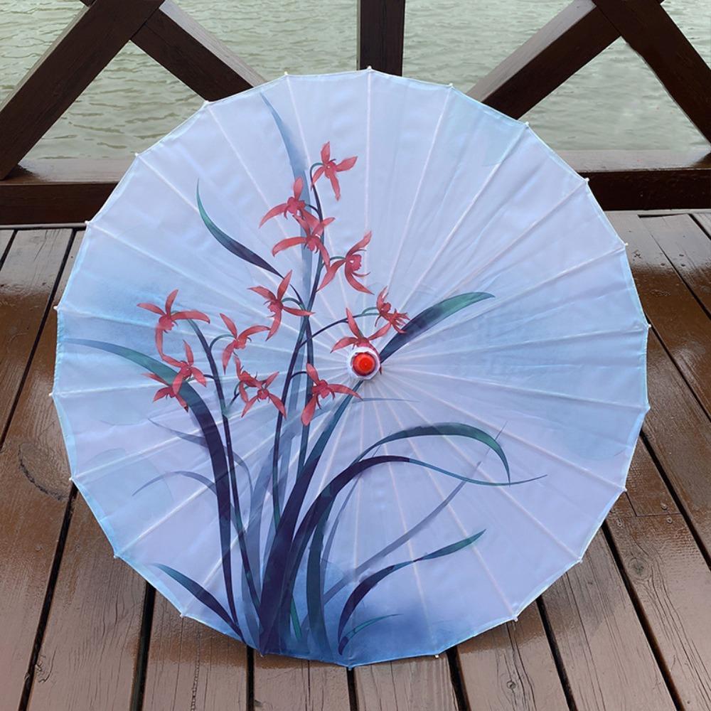 Chinese Antique Style Kids Women Decorative Umbrella Bridesmaids Party Scenery