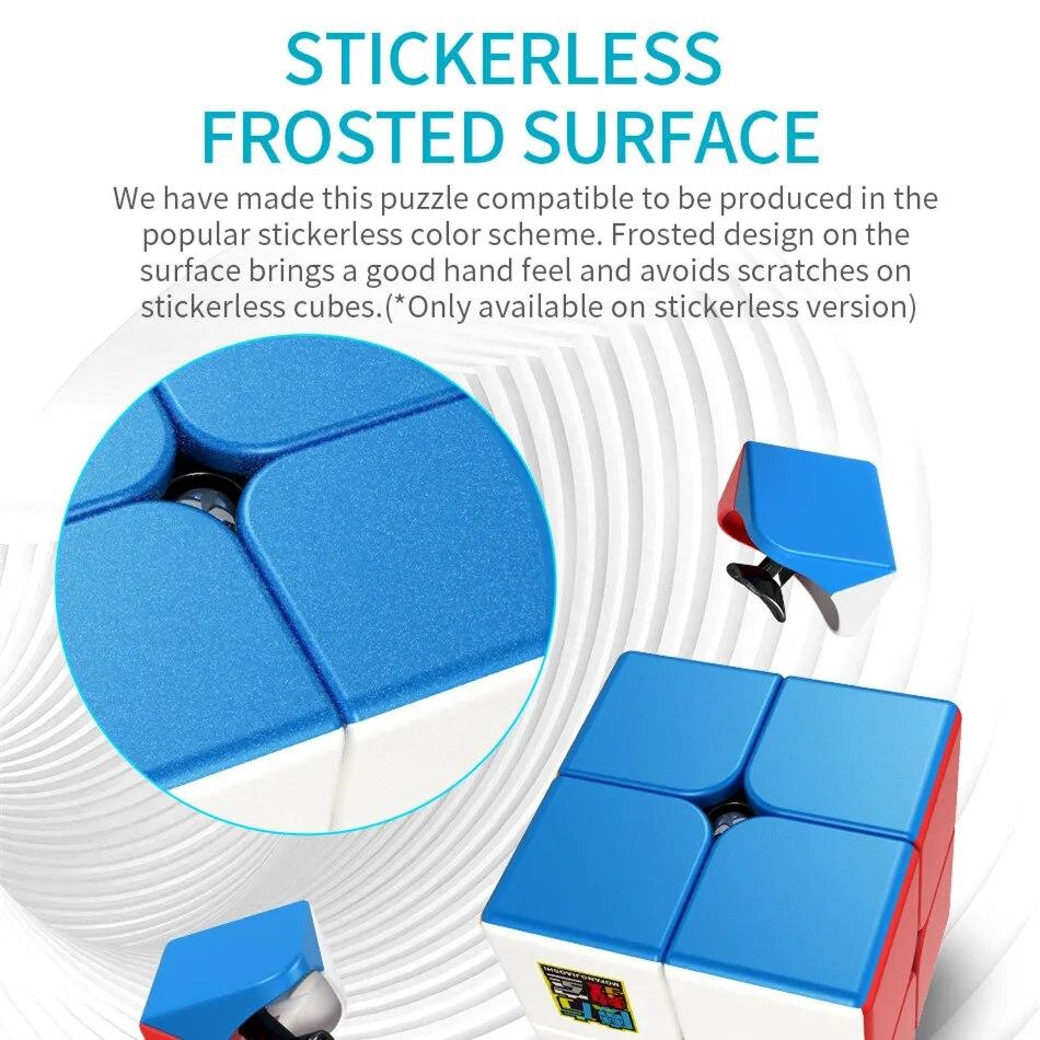 Набор кубиков Meilong 222 33 MoYu Обычный венгерский набор Speedcube Pack 2x2 3x3 Пакет — фото 2