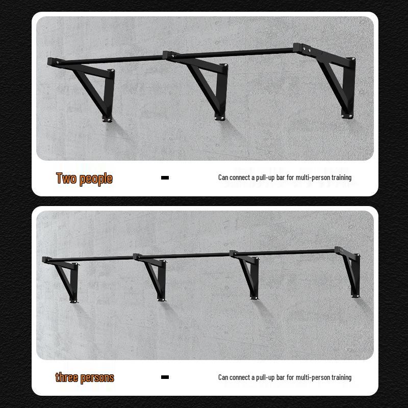 Wall-Mounted Indoor Pull-Up Bar: Fitness Equipment for All Ages