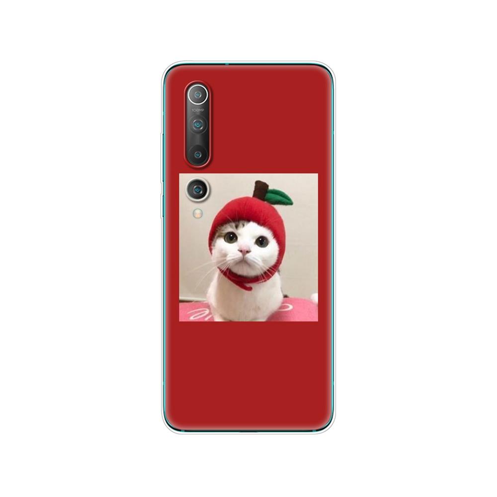 Silicon Case For Xiaomi Mi 10 Case Soft TPU Back Phone Cover For Xiaomi Mi 10 Pro Mi10 Etui 6.67" Full Protection Coque Bumper