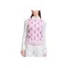 FILA Golf Series All Over Print Casual High Sensitivity Sleeveless Knit Top Women tops Light-Mist-Pink A11W415408F-PK