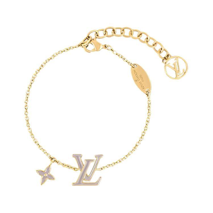 LOUIS VUITTON Lv Iconic Enamel Bracelet M1190A