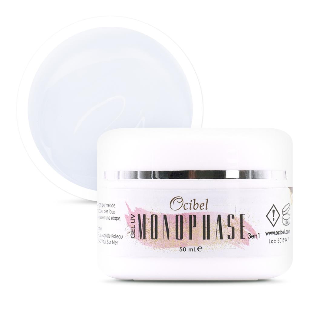 Monophase UV Gel (Base Construction Finish) 3 In 1 Transparent - 50 G