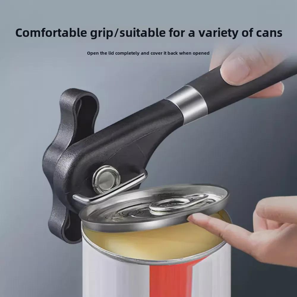Effortless Single Handle Side Can Opener & Bottle Opener