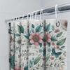 Happy Mother'S Day Floral Shower Curtain | Elegant And Festive Decor
