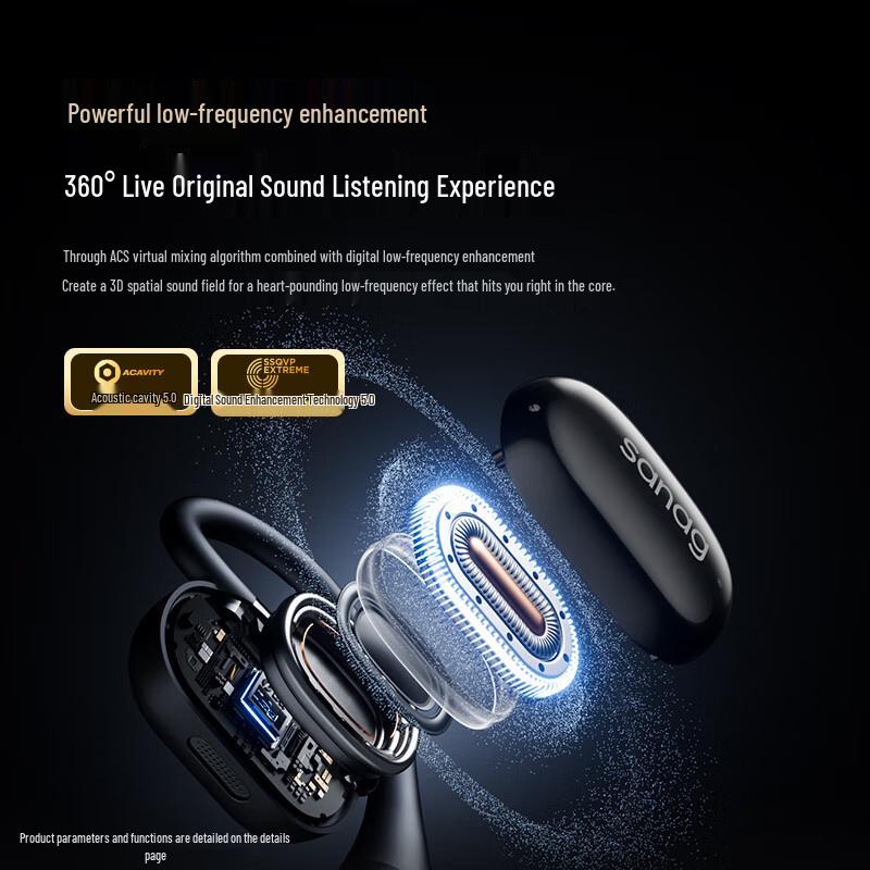 SANAG G57S Open-Ear Air Conduction Sport Bluetooth Earbuds