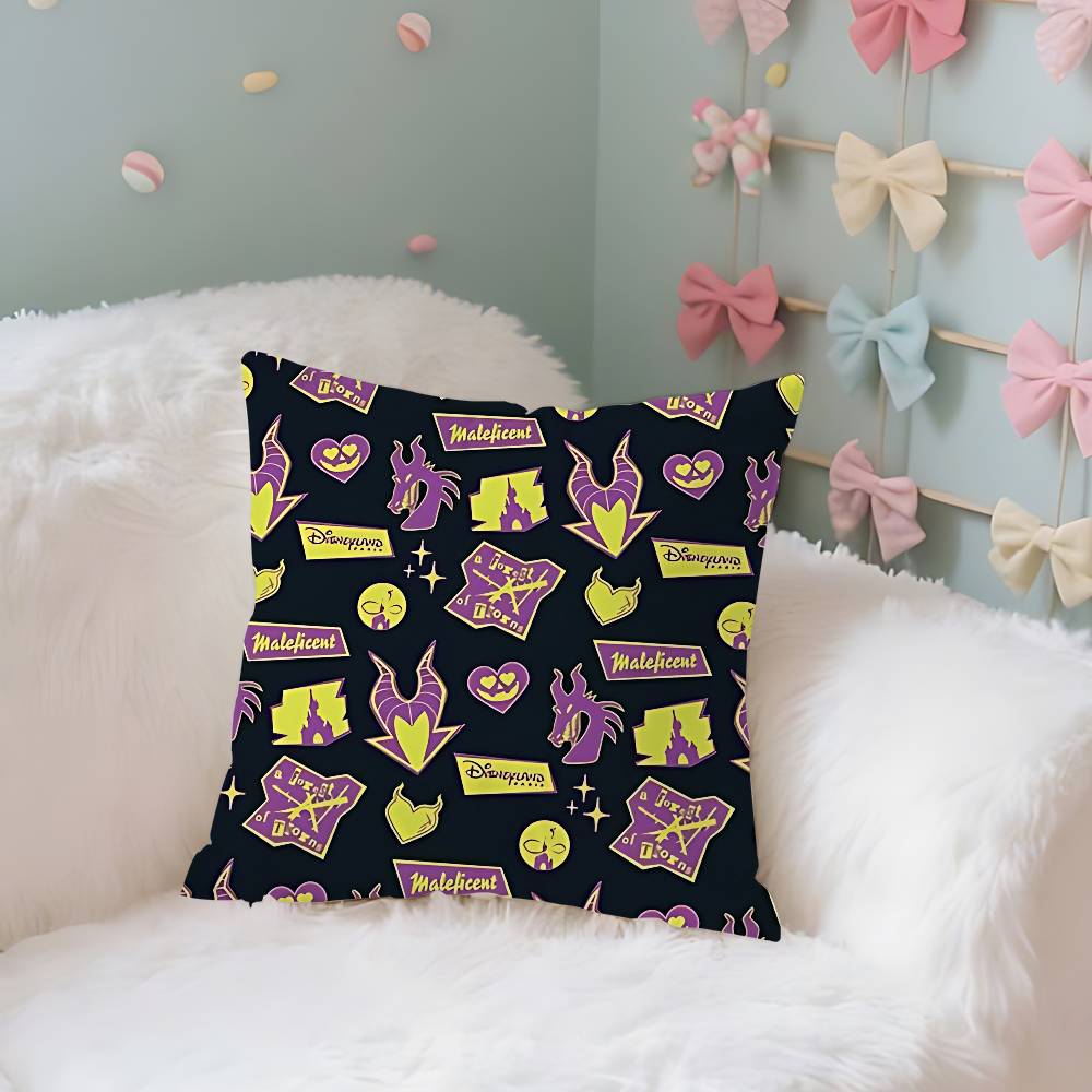 Q-villains-queens Case Plush Fabric Soft Pillowcase Double Sided Print Cushion Cover Household Gifts