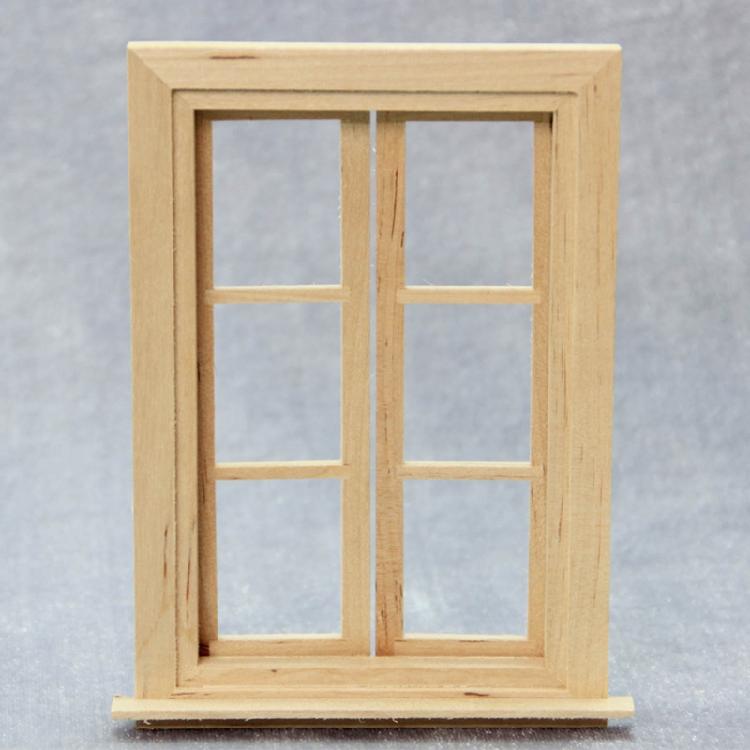 Wooden Dollhouse Mini Door Model Accessories Can Be Painted and Colored