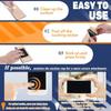 1-4PCS New Double Sided Multifunctional Mobile Phone Silicone Suction Cup 24 Square Mobile Phone Single-Sided Case Anti-Slip Holder Mount Suction