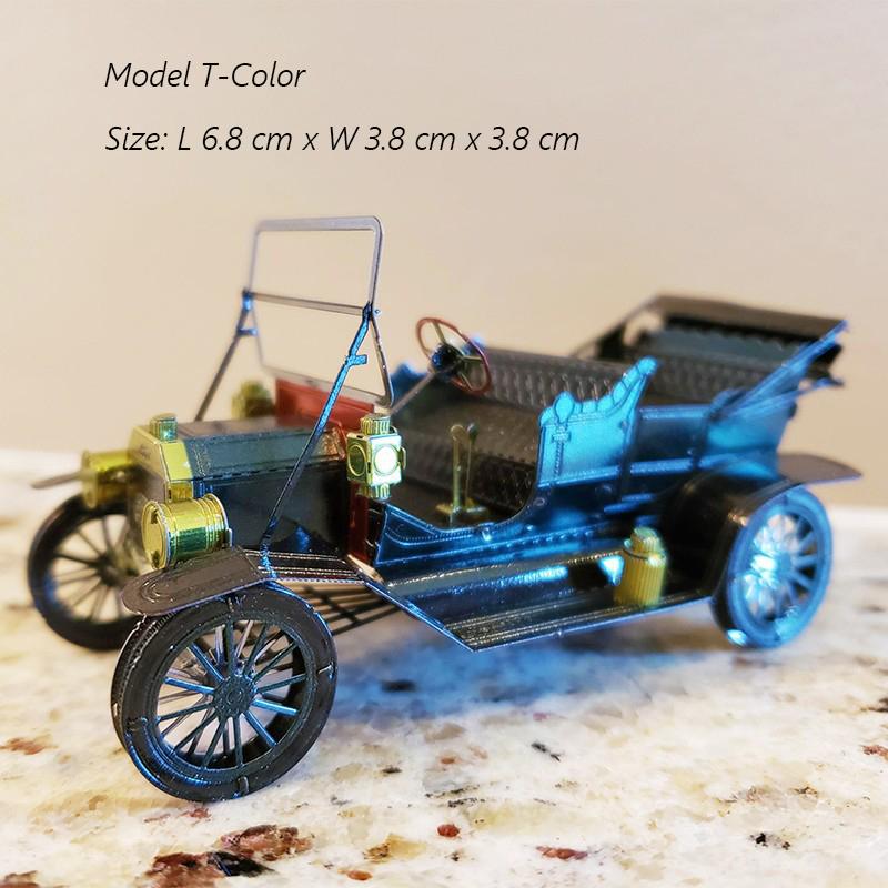 3D Metal Puzzle Super Sport Car Diy Handmade Vehicle Assembly Model Jigsaw Puzzle Toys For Adult Kids