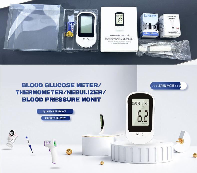Home Blood Glucose Meter for Middle-aged and Elderly - No Calibration Needed