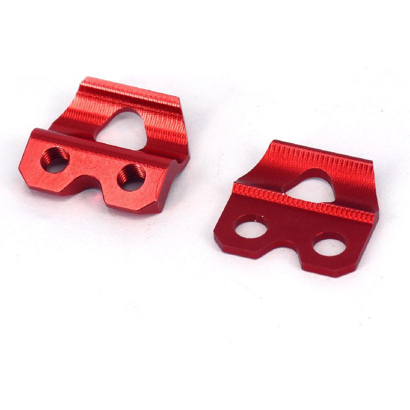 JFG RACING Dirt Bike Brake Line Clamp Aluminum Hose Snap for