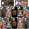 Phone Case for iPhone 17 15 16 Plus Redmi Note 14 12 11 13 Pro Max Huawei P30 P20 Lite OPPO A60 A40 A80 A18 Trafalgar Law Poster Luffy One Piece Cover