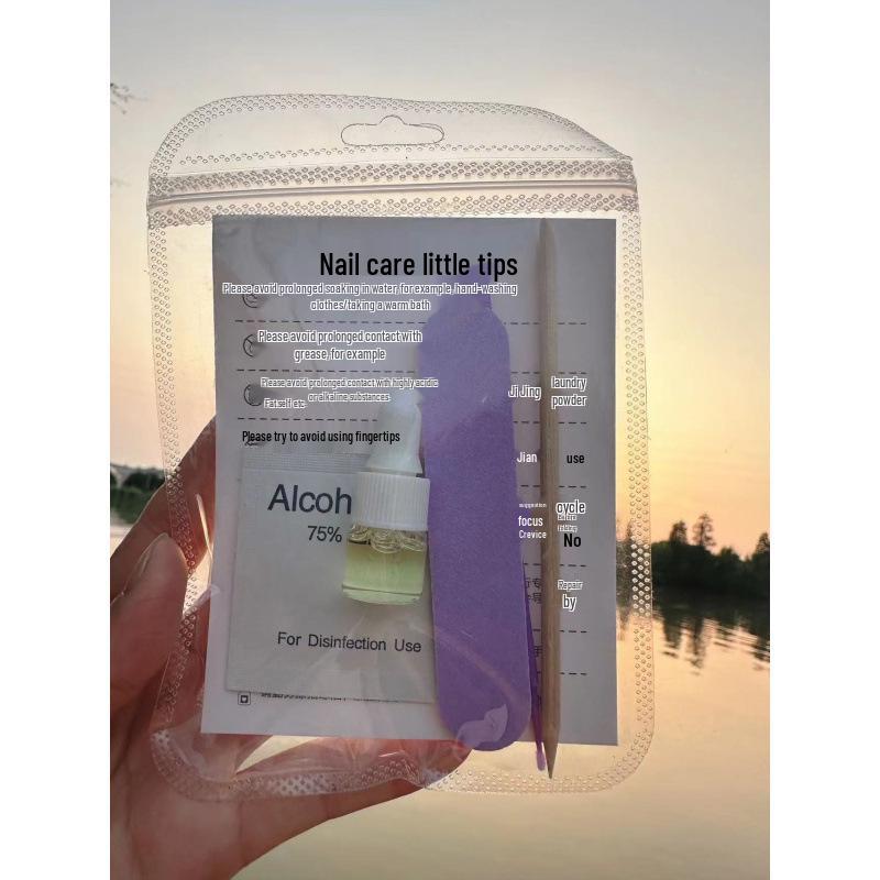 Japanese Manicure Mini Care Set: Portable Cuticle Oil & Salon-Feel Kit