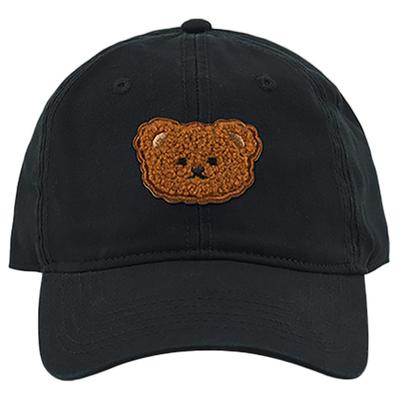 Hat Cap Bear Y2K Cute Vintage Casual Stylish Outdoor CZ258 [White Fang] Women's (Black)
