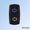 ARROWS 6Pin (ON)-OFF-(ON) DPDT Momentary Switch12V UP/DOWN Polarity Reverse Rocker Switch for ARB/Carling/NARVA Replace