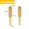 2/5Pcs 8-20mm Burr Rotary Tools Drill Grinding Head For Metal Engraving Polishing Drill Grinding Head Hand Tools