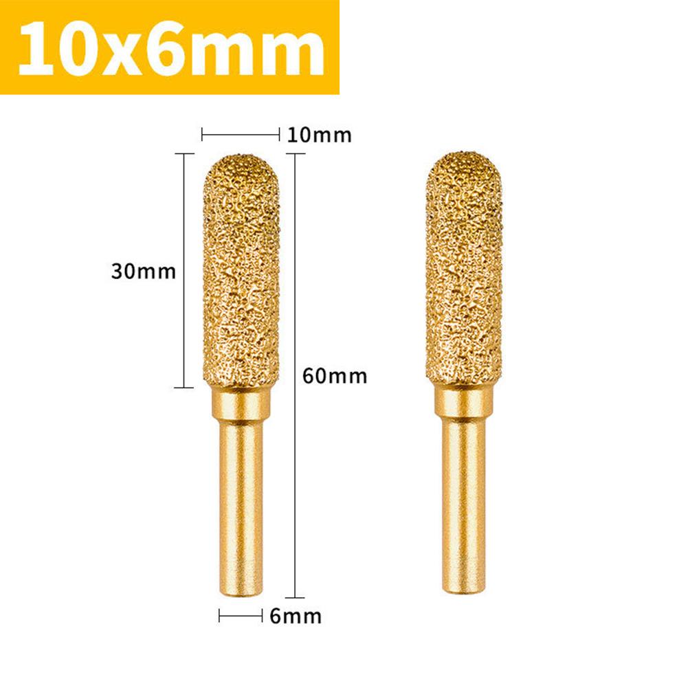 2/5Pcs 8-20mm Burr Rotary Tools Drill Grinding Head For Metal Engraving Polishing Drill Grinding Head Hand Tools