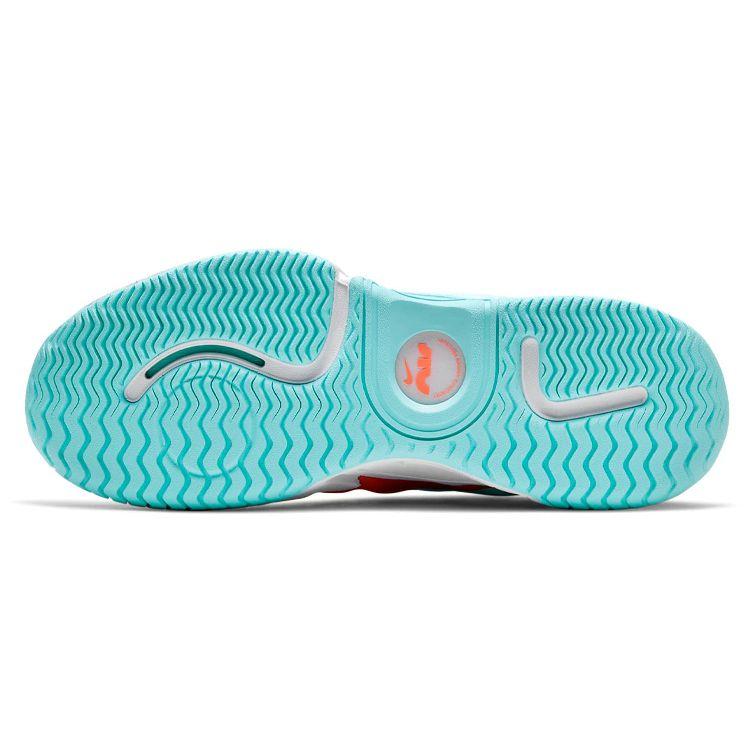 Nike Court Air Zoom GP Turbo Copa Bright Mango Women Sneakers Green White Metallic-Gold CK7580-400