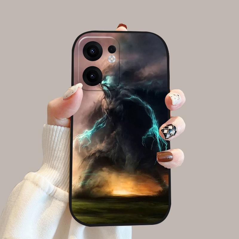 Cartoon Case For Oppo Reno13 F Shockproof Soft Silicone TPU Phone Cover For Oppo Reno 13 F 13F 4G 5G Coque Reno13F Fundas Capa