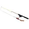 Plastic Simulation Telescopic Pet Cat Funny Teaser Dangler Rod Stick with   Catnip Interactive Training Toy