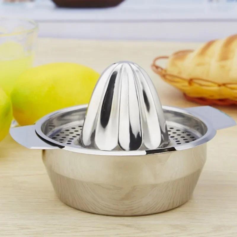 

Портативная ручная соковыжималка из нержавеющей стали, соковыжималка для апельсинов и лимонов, бытовая многофункциональная соковыжималка для апельсинов, кухонные гаджеты