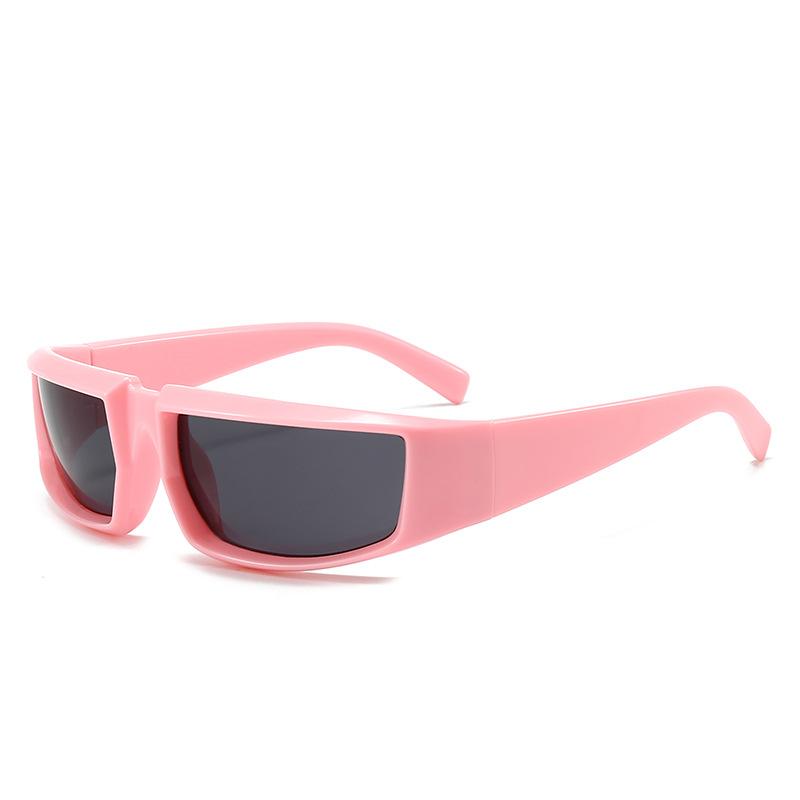 Future Tech Sunglasses Personalized Concave Design Cool Punk Style Gafas De Sol Mujer UV Protection Trendy Eyewear