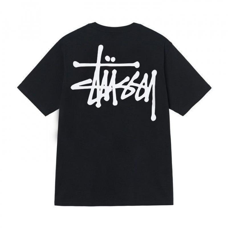 Grenzüberschreitende europäische und amerikanische Trendmarken, eine Vielzahl bedruckter Herren- und Damen-Kurzarm-T-Shirts, 220 Gramm lockere Streetwear-T-Shirts