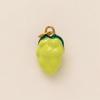 Stainless Steel Niche Fresh Fruit Pendant Accessories, Papaya and Mango Handmade DIY Accessories