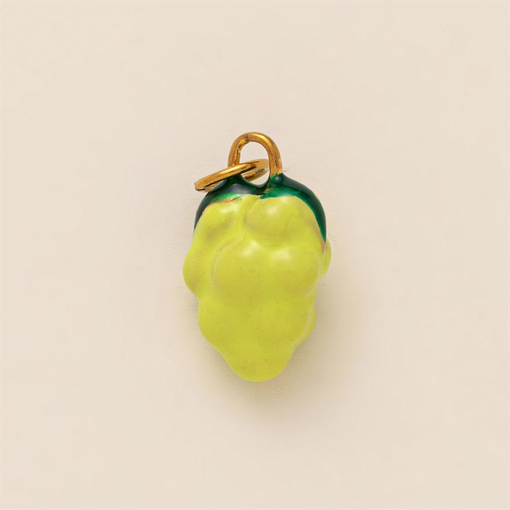 Stainless Steel Niche Fresh Fruit Pendant Accessories, Papaya and Mango Handmade DIY Accessories