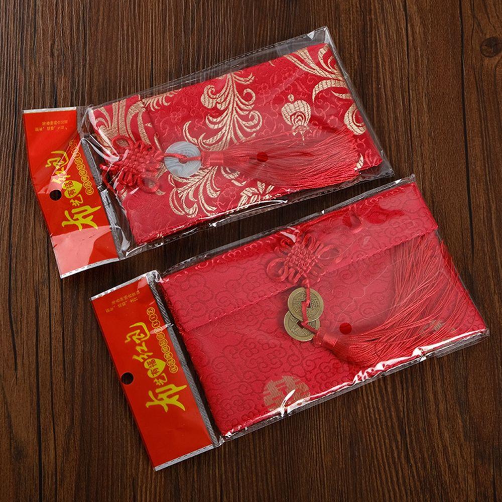 Design Multiple Patterns Best Wishes Chinese Wedding Wedding Birthday Party Gift Red Envelope Red Packets Money Bags HongBao