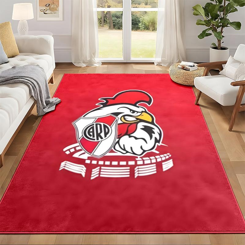 Atletico River Plate Carpet Door Mat for Living Room or Bedroom Protective Mat Under Chair Office Decoration Christmas Gift Birthday Present