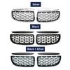 Car Diamond Kidney Grille For Bmw 3 Series E90 E91  325I 328I 335I 2005-2008 Meteor Style Front Grilles Car Repaclement Parts