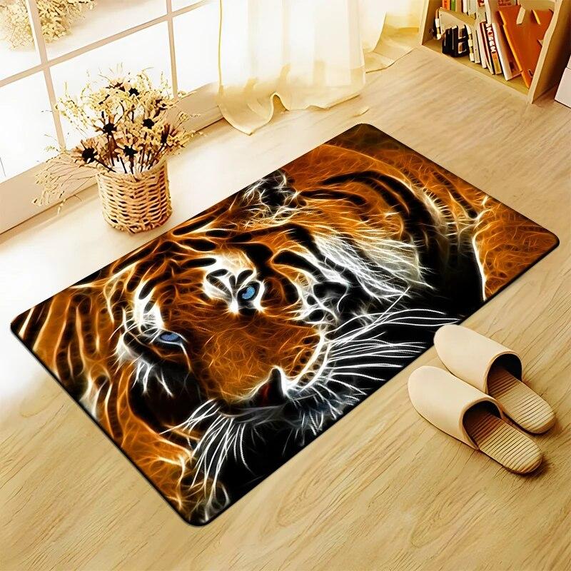 3D Art printing Tiger Printed Carpet for Living Room Large Area Rug Soft Carpet Home Decoration Mats Boho Rugs Dropshipping