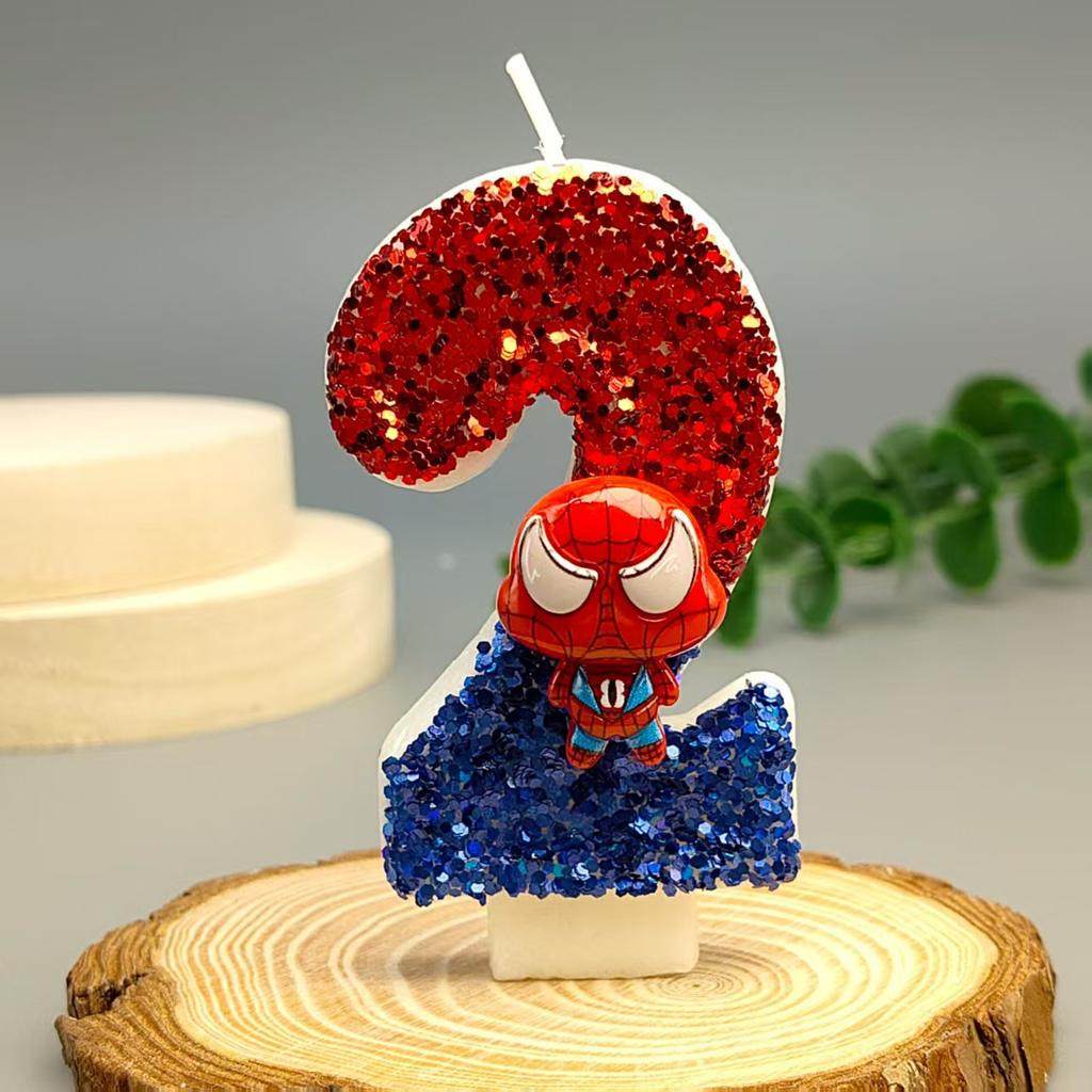Cute Cartoon Digital Candles, Birthday Candles, Party Decorations
