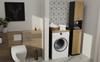 Pola Np Washing Machine Cabinet - Anthracite/Artisan Oak